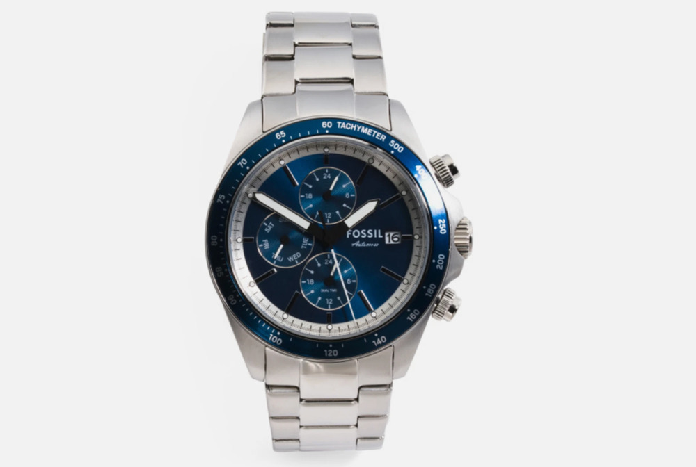 Fossil Autocross Sport Tourer Chronograph Quartz Blue Dial Men's Watch BQ2869